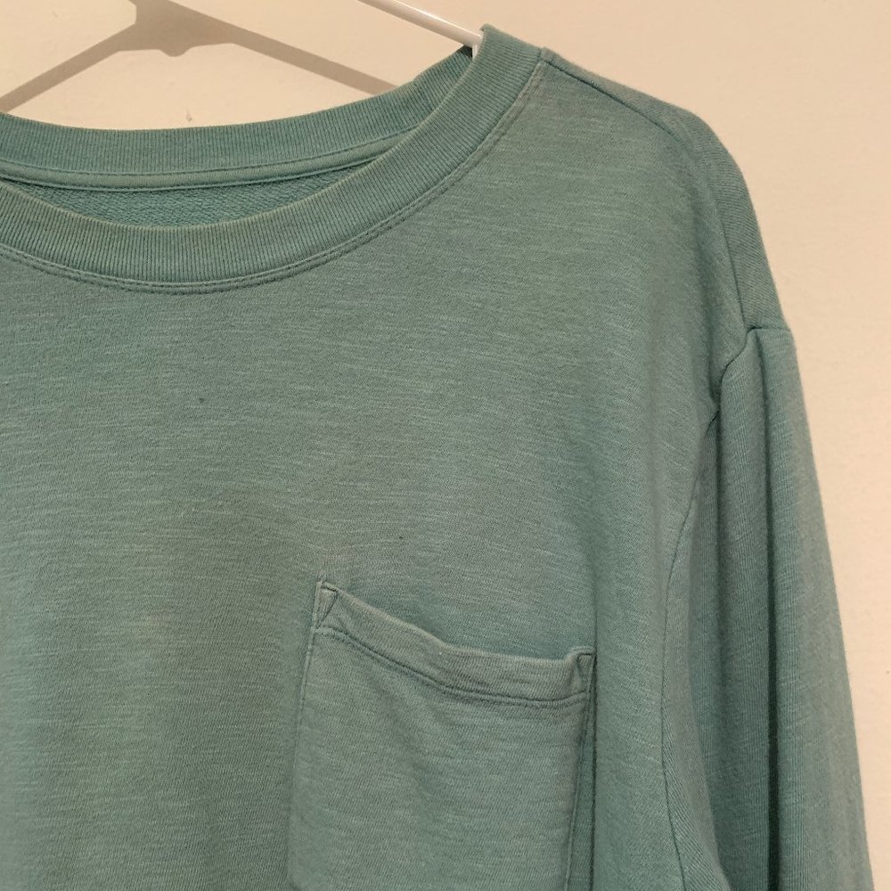 Gap - Medium Teal Blue Long Sleeve